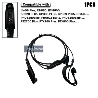 Image de Casque Écouteur RT880 pour Talkie-Walkie