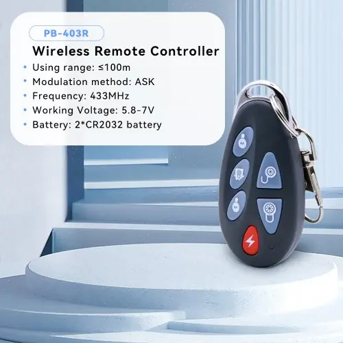 Image de Sirène d'alarme sans fil 110dB - Sécurité maison intelligente