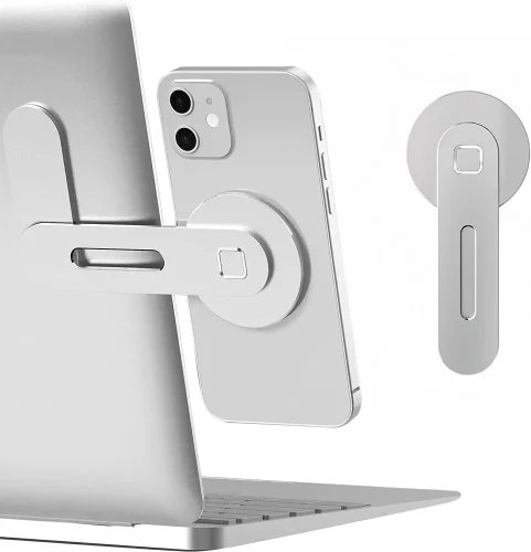 Bild von 2024 Magnetischer Laptop-Handyhalter, Computer-Monitor, seitliches Handy, schlank und faltbar, für i...