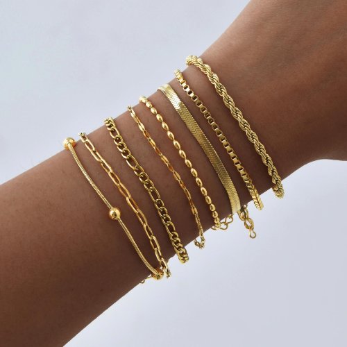 Bild von Edelstahl Armband – Elegantes Liebesgeschenk für Ihn & Ihr