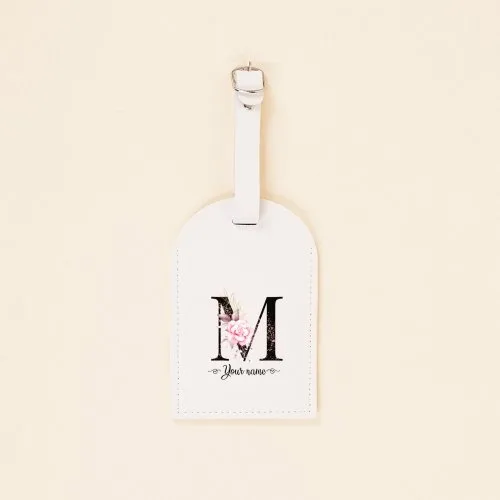 Letter M met naam