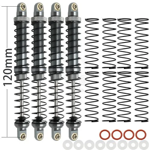 4PCS grijs 120mm