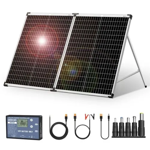 Image de Panneau Solaire Pliable 100W - Chargeur USB Portable