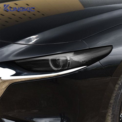 Afbeelding van TPU Beschermfolie voor Mazda 3 BP - Transparant & Gerookt