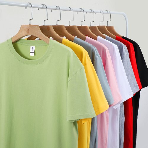 100% cotone solido magliette uomo donna manica corta marchio di moda tendenza casual abbigliamento morbido magliette prodotti personalizzati top estivi