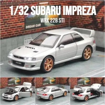 Image de Subaru Impreza WRX STI 22B - Miniature Métal 1:32 avec Son et Lumière