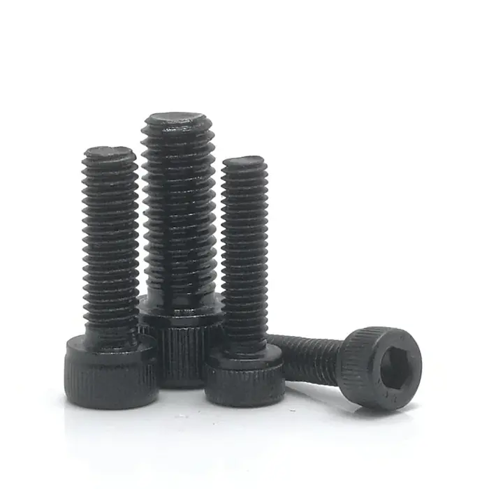 Image de Vis à Six Pans Creux Inox Noir - Kit de 50 Pièces