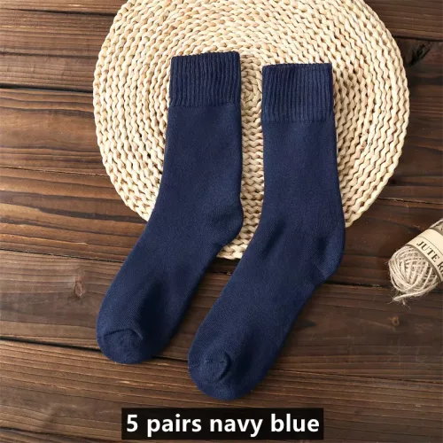 5 paren marineblauw blauw