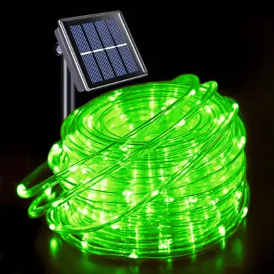 Image de Lumières LED Extérieures - Chaîne Lumineuse pour Jardin et Fêtes