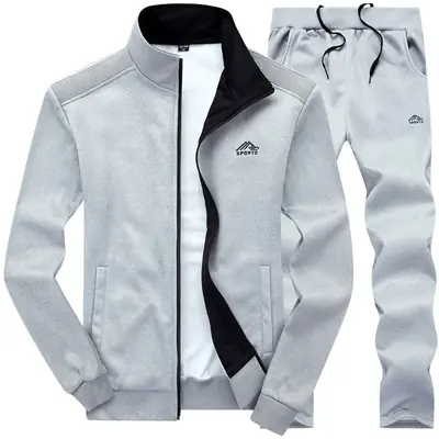 Image de Survêtement Homme Polaire - Veste Zippée et Pantalon