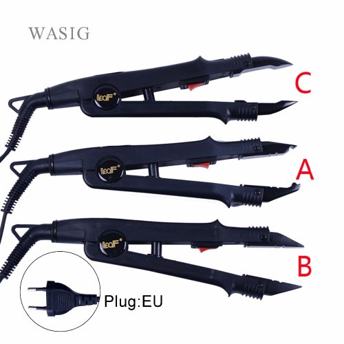 Imagen de Plancha de Fusión para Extensiones de Cabello con Calor Constante - Herramienta Profesional JR 611 A/B/C con Conectores de Pelo y Salida Europea