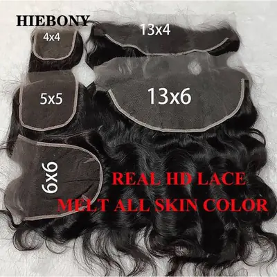 Image de Perruque HD Dentelle Frontale 13x6 - Cheveux Humains Naturels