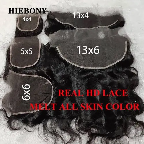 Image de Perruque HD Dentelle Frontale 13x6 - Cheveux Humains Naturels