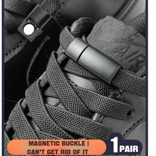 Image de Lacets Magnétiques Sans Nœud - Pratique & Rapide
