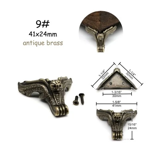 No.9 41x24mm bronce