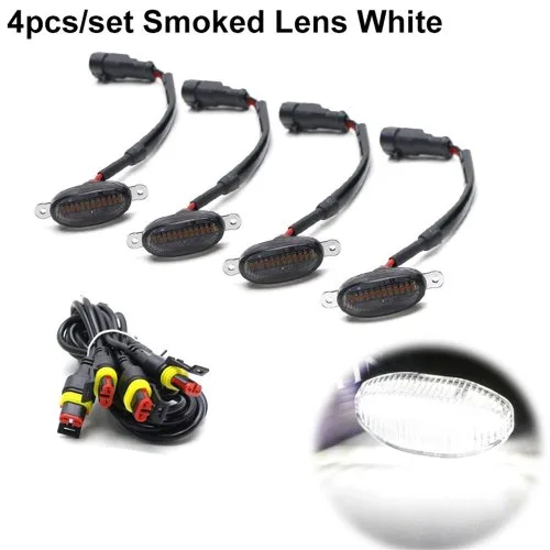 4PC Smoked White