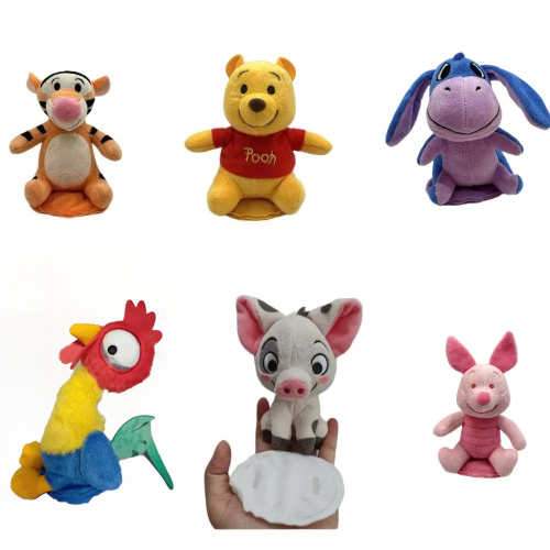 Imagen de Peluche de Stitch de 16 cm con hombro magnético, diseño oficial de Disney Store, ideal para fans de Lilo & Stitch, Pooh y Tigger, regalo kawaii perfecto para amigos y cumpleaños