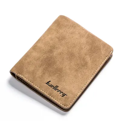 Image de Portefeuille Homme Cuir Vintage Mince - Baellerry