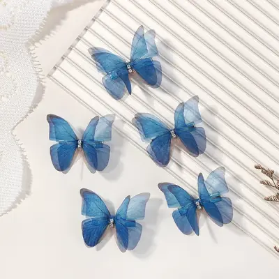 Image de Épingles à Cheveux Princesse Papillon - 5 Pièces