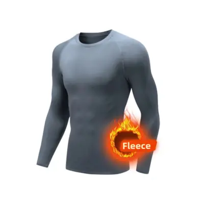 Image de Maillot de Corps Thermique Homme - Compression & Élasticité