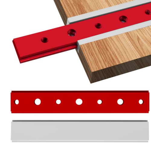 Afbeelding van Aluminium T-Slot Verstek Track Jig met Glijdende Bar en M6/M8 Schuifplaat voor Houtbewerking - 200 mm