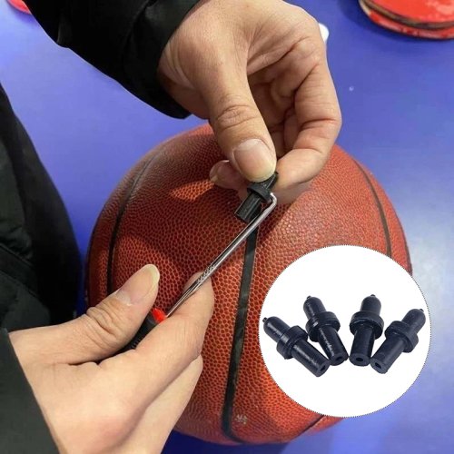 Imagen de Boquilla de baloncesto, repuesto de boquilla de bola, reparación de fugas de aire, núcleo de válvula inflable, baloncesto, fútbol, voleibol, Universal, 4 Uds.