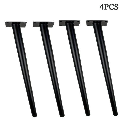 4PCS 72CM negro