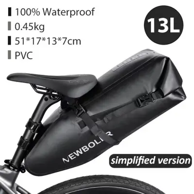 Image de Sac de Vélo Étanche 13L - Grande Capacité