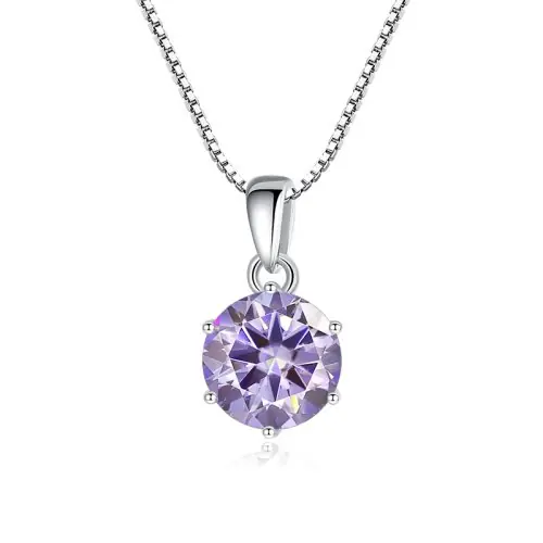 Argent clair violet