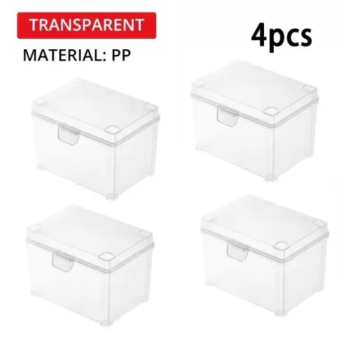 4pcs transparant