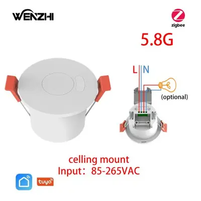 Image de Capteur de Mouvement Intelligent Zigbee & WiFi