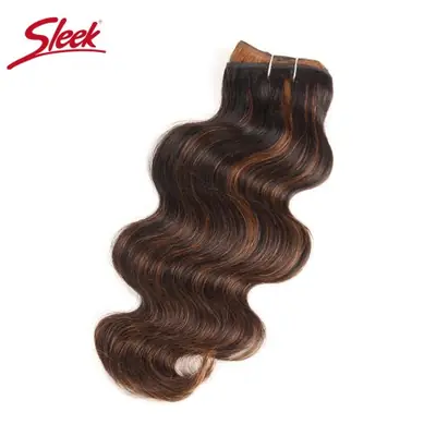 Image de Extensions Cheveux Brésiliennes Body Wave Ombre Rouge & Noir
