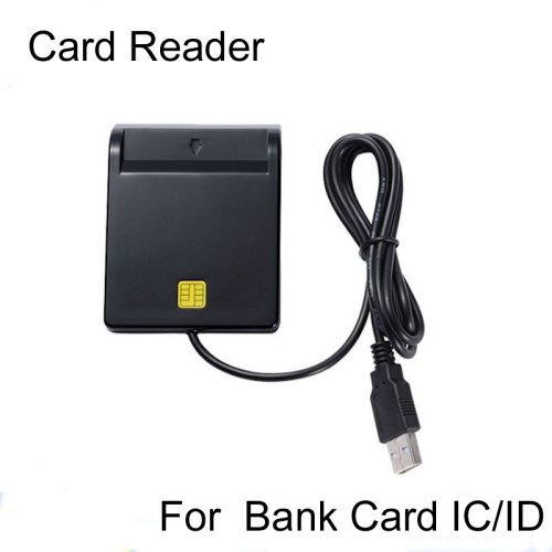 Imagen de Lector de Tarjetas Inteligentes USB 2.0 Compatible con Windows, SIM, DNIe, ATM, CAC, IC, ID, EMV, CCID e ISO 7816