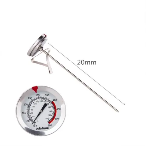 Image de Thermomètre de Cuisine Digital avec Sonde - Précision parfaite pour BBQ, Four et Viande