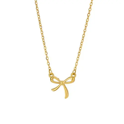 Image de Collier Punk Cœur Or - Style Y2K & Vintage