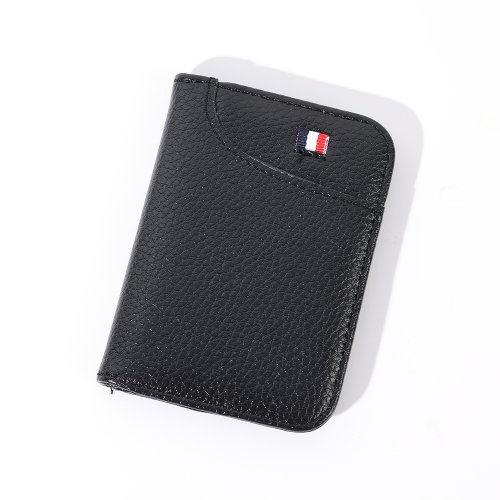 Afbeelding van Draagbare superslanke zachte portemonnee PU-leer Mini creditcard portemonnee portemonnee kaarthouder...