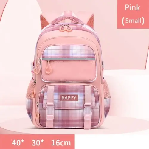 Image de Sac à dos scolaire imperméable pour fille