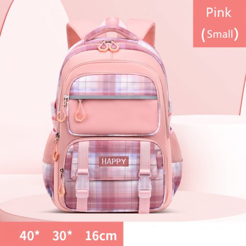 Immagine di Zaino Scolastico Viola e Rosa per Bambini – Grande Capacità e Impermeabile