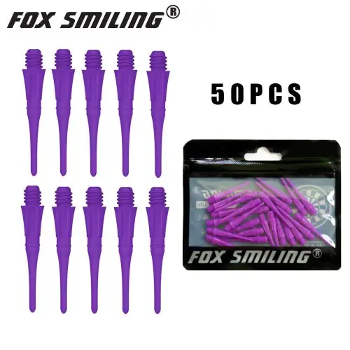 Image de Pointes de Fléchettes Souple 25mm - Bleu - 50 pcs