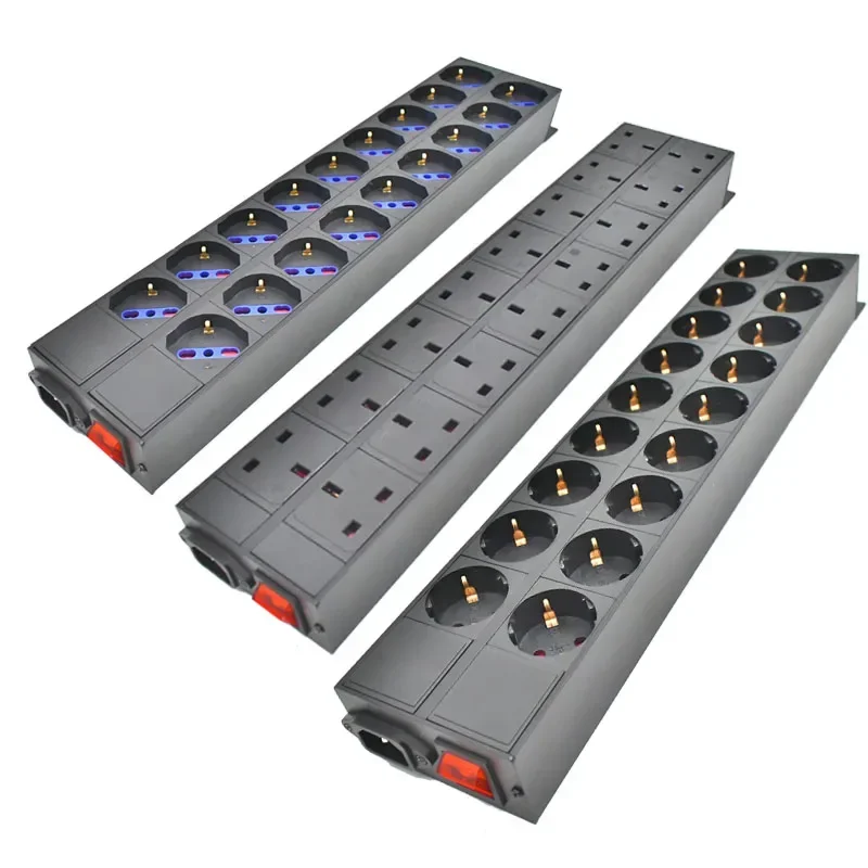 Imagen de Regleta PDU Universal con Puertos C13 y C14 para Rack