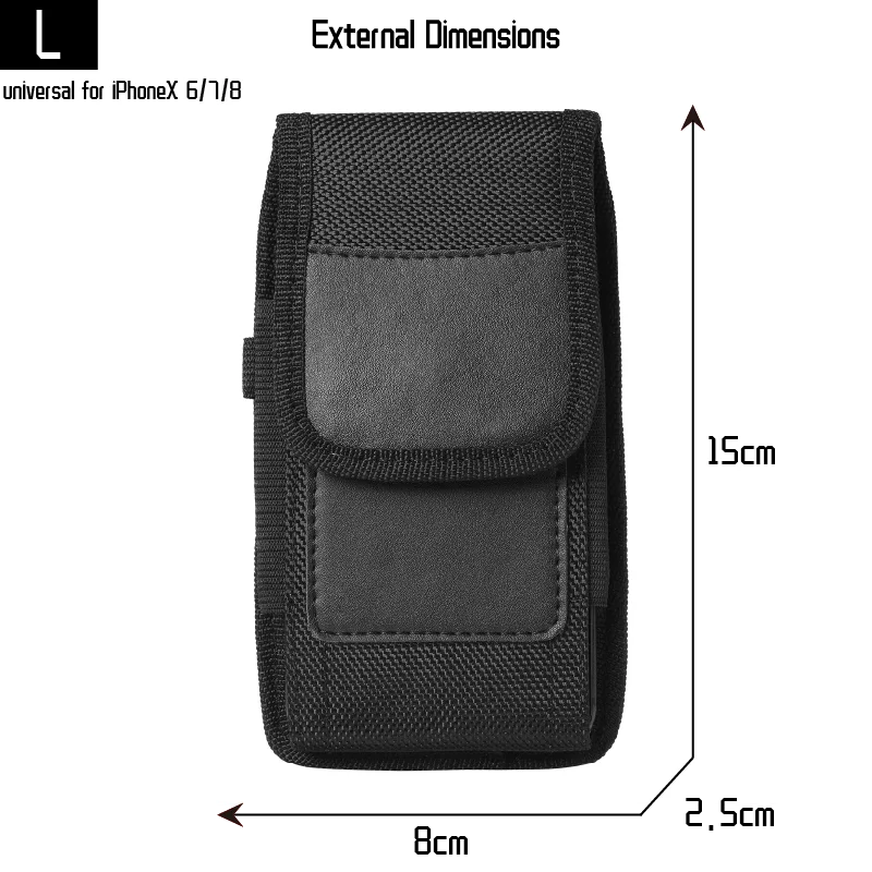 Immagine di Marsupio Porta-Cellulare in Nylon – Pratico e Compatto