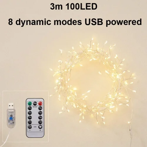 3M 100LED Warm