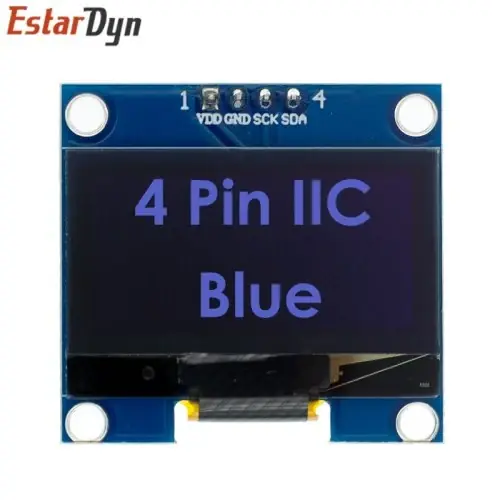 Image de Module OLED 1.3 pouces Blanc/Bleu - Affichage 128x64