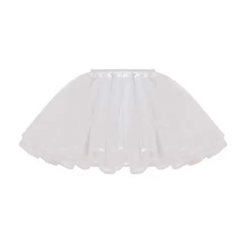Image de Jupe Lolita Gothique - Crinoline Vintage Élastique