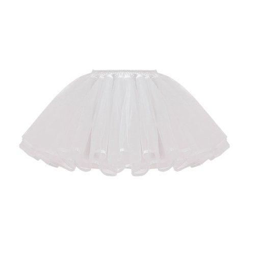 Immagine di Gonna Lolita Corta con Crinolina - Stile Vintage Gotico