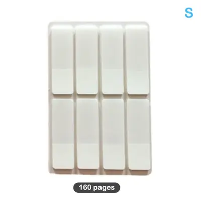 Image de Autocollants Index Transparent Blanc - 40/80/160 Unités