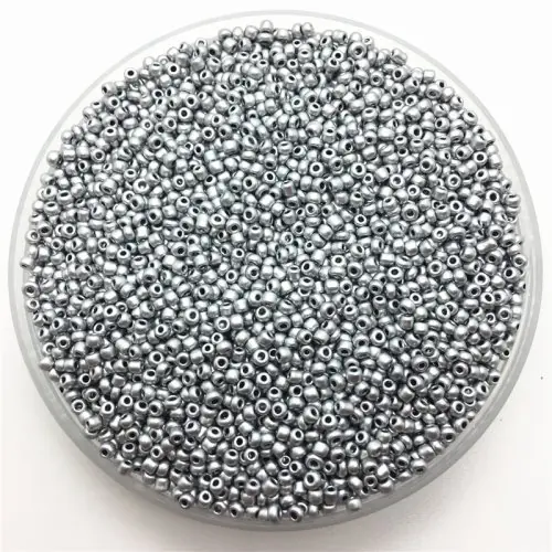 Image de Perles Noires en Verre Tchèque - 2mm, 3mm, 4mm