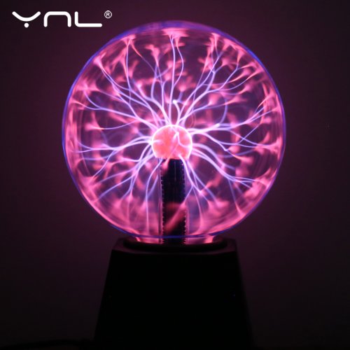 Image of Plasma Ball Light – Magic Glass Electric Lamp with Colorful Lightning Effects, 3-6 Inch Night Light for Kids, Perfect Birthday or Christmas Gift