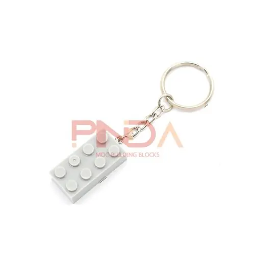 Image de Porte-clés MOC 2x4 - Cadeau Créatif en Briques de Construction
