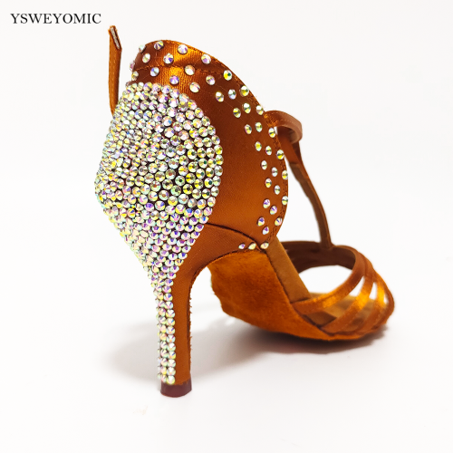 Imagen de Zapatos de Baile Latino con Diamantes para Mujer